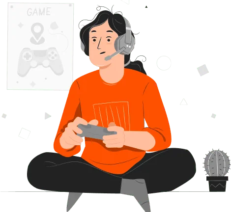 Localized video game interface